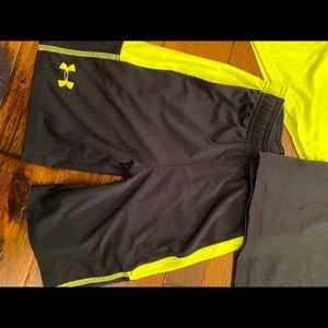 YS Under Armour shorts and tops